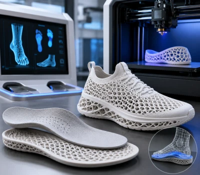 Orthotic Insoles thiab 3D-Cov khau luam tawm: Yuav ua li cas 3D Scanning + AI thiab Additive Manu...