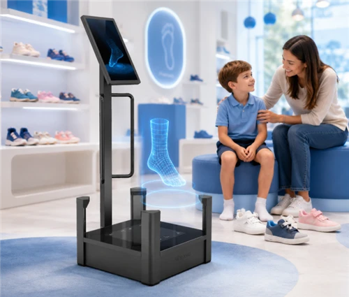 Qhov Kev Ua Si -Hloov 3D Foot Scanner Ua rau Cov Menyuam Cov Khaub Ncaws Hom: Yuav Ua Li Cas 3D S...