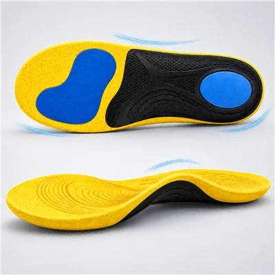 3D Kev Noj Qab Haus Huv Insoles (Insoles Tsim Qauv)